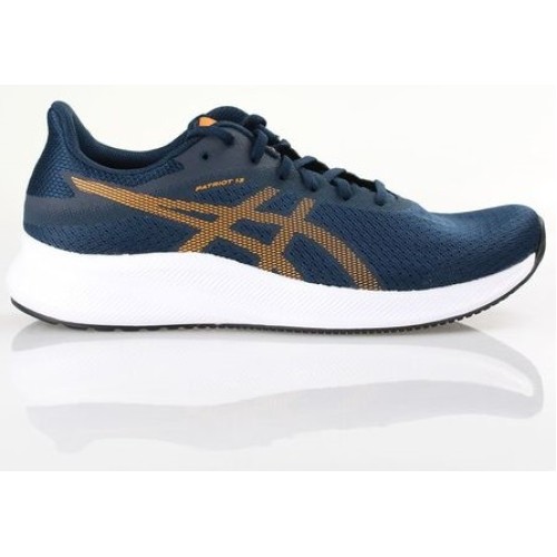 ASICS PATRIOT 13 M ΜΠΛΕ/ΠΟΡΤΟΚΑΛΙ/ΑΣΠΡΟ