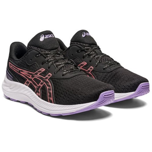 ASICS GEL-EXCITE 9 GS ΜΑΥΡΟ/ΡΟΖ