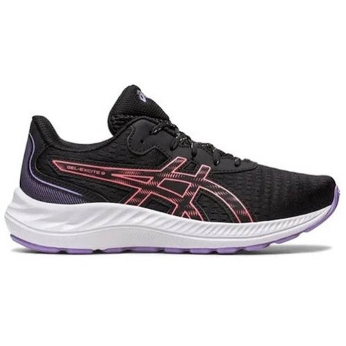 ASICS GEL-EXCITE 9 GS ΜΑΥΡΟ/ΡΟΖ