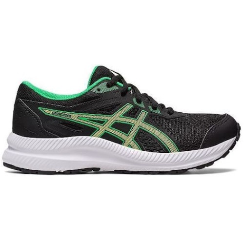 ASICS CONTEND 8 GS ΜΑΥΡΟ/ΠΡΑΣΙΝΟ