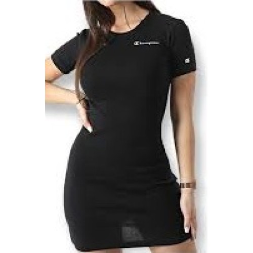 CHAMPION WOMENS DRESS ΜΑΥΡΟ