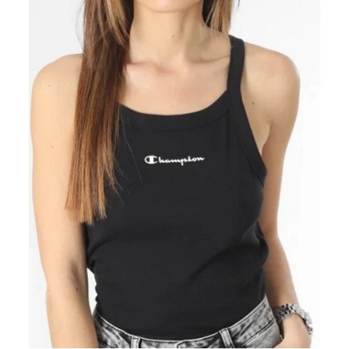CHAMPION TANK TOP BLACK  ΜΑΥΡΟ