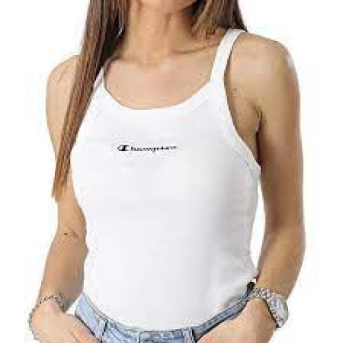 CHAMPION REGULAR FIT WOMEN TANK  TOP  ΛΕΥΚΟ