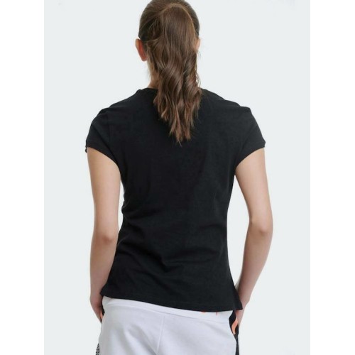 BODYTALK T-SHIRT BLACK ΜΑΥΡΟ