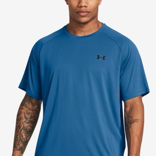 UA THE TECH TEE ΜΠΛΕ ΑΝΤΡΙΚΟ ΜΠΛΕ