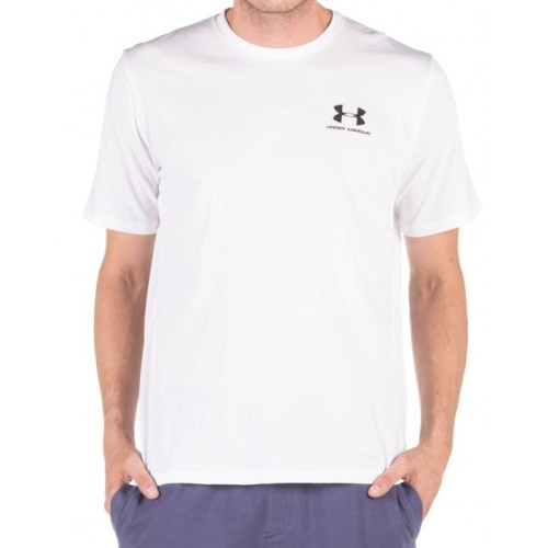 UNDER ARMOUR SPORTSTYLE LC SS ΛΕΥΚΟ