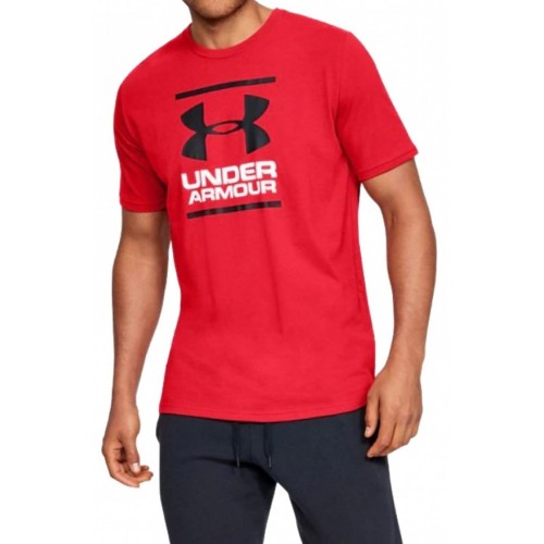 UNDER ARMOUR GL FOUNDATION SS ΚΟΚΚΙΝΟ/ΜΑΥΡΟ