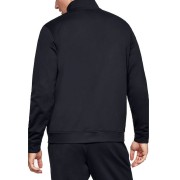 UNDER ARMOUR SPORTSTYLE TRICOT JACKET ΜΑΥΡΟ UNDER ARMOUR SPORTSTYLE TRICOT JACKET ΜΑΥΡΟ