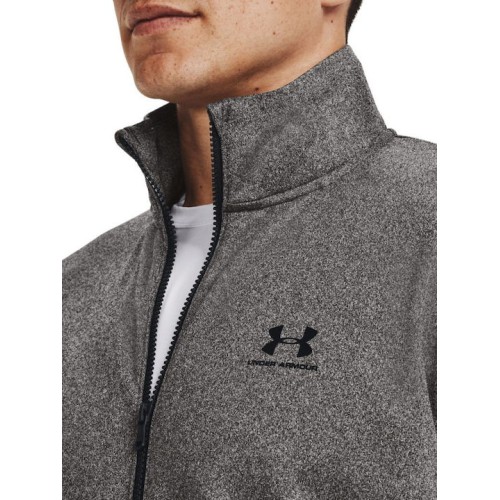UNDER ARMOUR SPORTSTYLE TRICOT JACKET ΓΚΡΙ UNDER ARMOUR SPORTSTYLE TRICOT JACKET ΓΚΡΙ