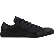 CONVERSE ALL STAR CHUCK TAYLOR LEATHER LOW ΟΛΟΜΑΥΡΟ CONVERSE ALL STAR CHUCK TAYLOR LEATHER LOW ΟΛΟΜΑΥΡΟ