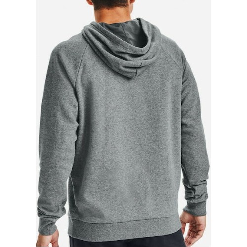 UNDER ARMOUR UA RIVAL FLEECE BIG LOGO HD ΓΚΡΙ