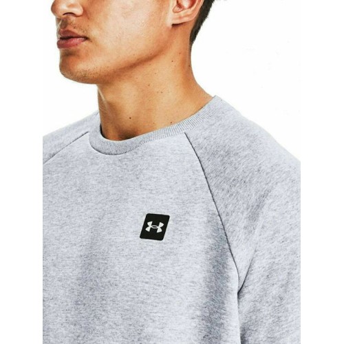 UNDER ARMOUR RIVAL FLEECE CREW ΓΚΡΙ