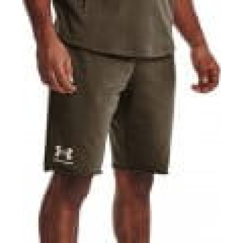 UNDER ARMOUR RIVAL TERRY SHORT ΧΑΚΙ