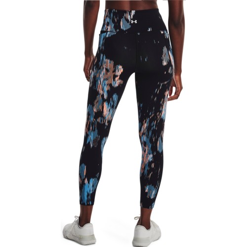 UNDER ARMOUR NERIDIAN PRINT ANKLE LEG ΜΑΥΡΟ/ΜΠΛΕ