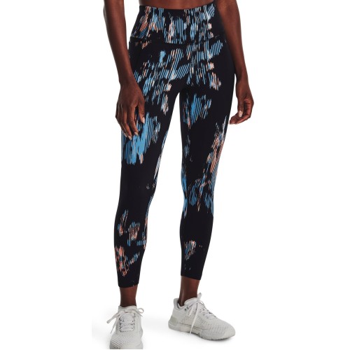 UNDER ARMOUR NERIDIAN PRINT ANKLE LEG ΜΑΥΡΟ/ΜΠΛΕ