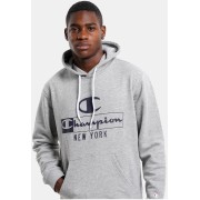 CHAMPION HOODED MEN'S HOODIE ΓΚΡΙ CHAMPION HOODED MEN'S HOODIE ΓΚΡΙ