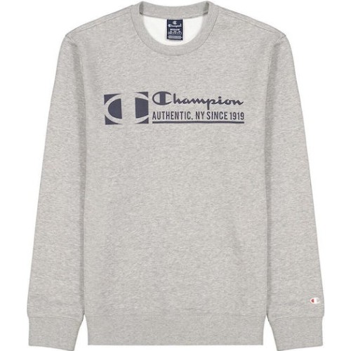 CHAMPION CREWNECK SWEATSHIRT ΓΚΡΙ