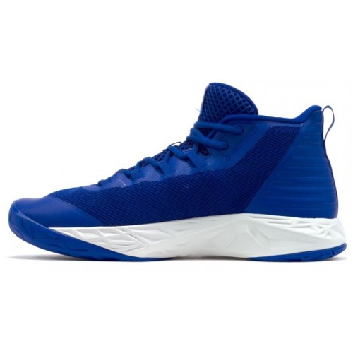 UNDER ARMOUR JET MID ΑΣΠΡΟ/ΜΠΛΕ