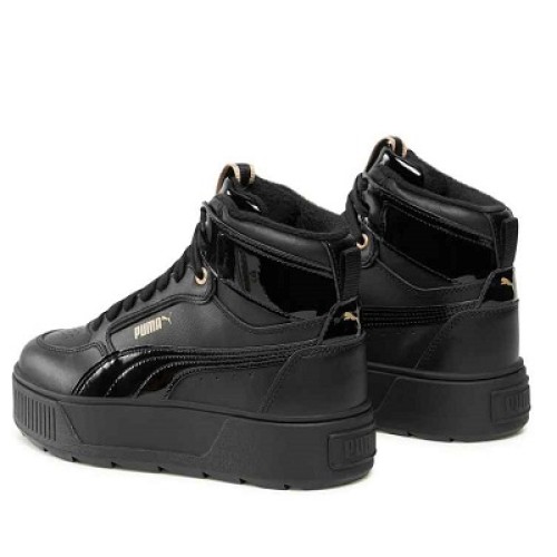 PUMA KARMEN REBELLE MID WTR ΜΑΥΡΟ