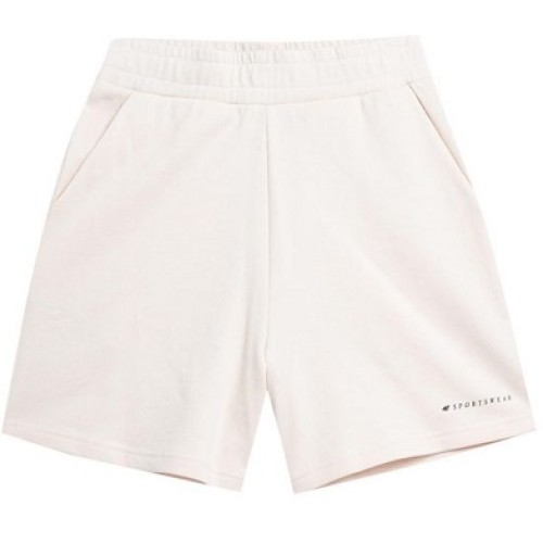 4F SHORTS CREME ΜΠΕΖ