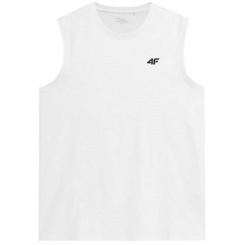 4F SLEEVELESS  WHITE ΛΕΥΚΟ