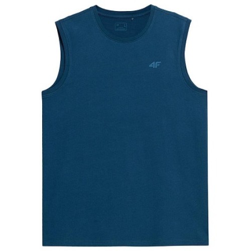 4F SLEEVELESS DENIM  ΜΠΛΕ