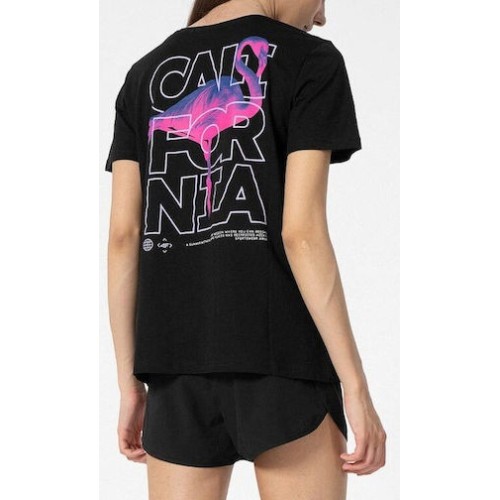 4F WOMEN T-SHIRT  MULTICOLOR