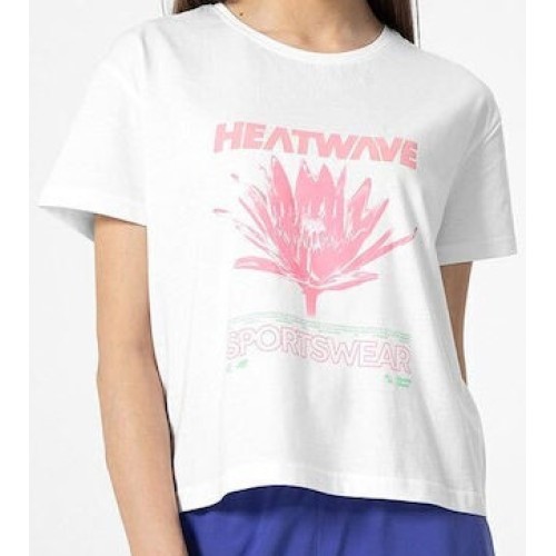 4F WOMEN T-SHIRT  MULTICOLOR