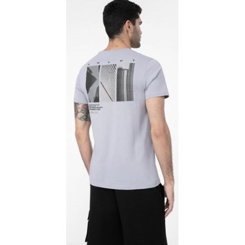4F ΑΝΔΡΙΚΟ TSHIRT COLD LIGHT GREY ΓΚΡΙ