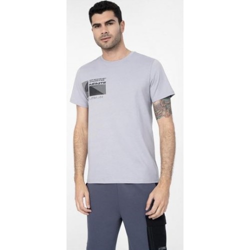 4F TSHIRT COLD LIGHT GREY ΓΚΡΙ