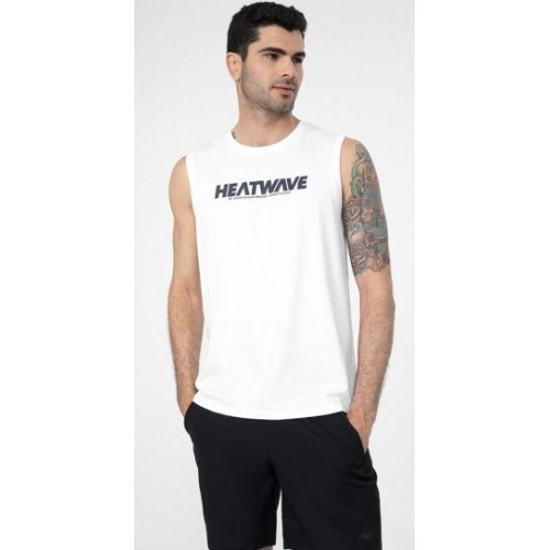 4F TSHIRT WHITE ΑΣΠΡΟ/ΜΑΥΡΟ