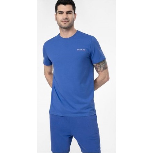 4F M TSHIRT COBALT MULTICOLOR