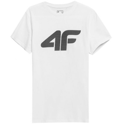 4F M TSHIRT  WHITE ΛΕΥΚΟ