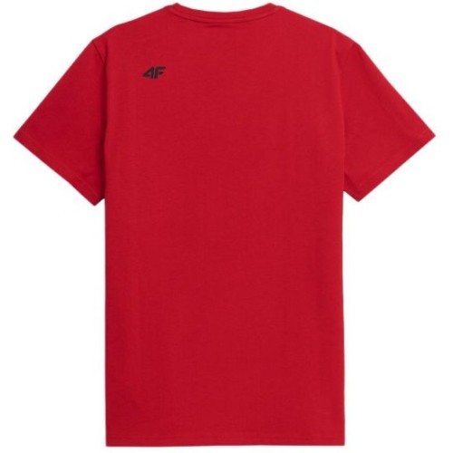 4F M TSHIRT RED ΚΟΚΚΙΝΟ