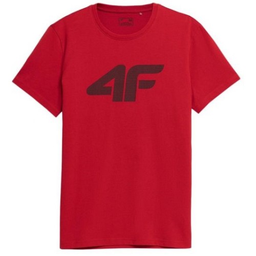 4F M TSHIRT RED ΚΟΚΚΙΝΟ