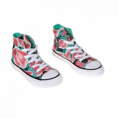 CONVERSE CHUCK TAYLOR HI WATERMELON MULTICOLOR