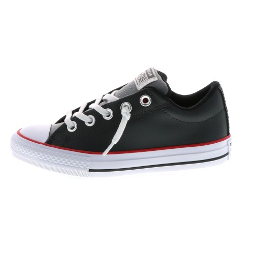 CONVERSE CTAS STREET SLIP ΑΣΠΡΟ/ΜΑΥΡΟ/ΓΚΡΙ