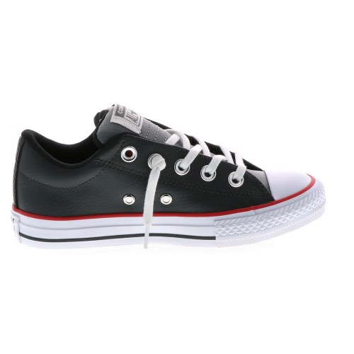 CONVERSE CTAS STREET SLIP ΑΣΠΡΟ/ΜΑΥΡΟ/ΓΚΡΙ