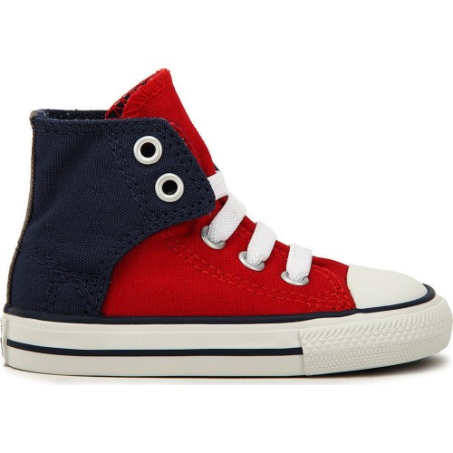 CONVERSE CT EASY HI CASINO/MIDNIGHT ΜΠΛΕ/ΚΟΚΚΙΝΟ