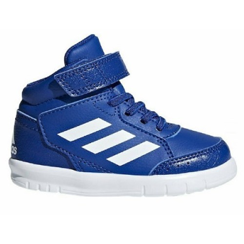ADIDAS ALTASPORT MID EL I ΑΣΠΡΟ/ΜΠΛΕ