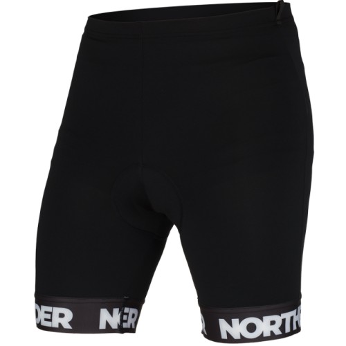 NORTHFINDER JAIDYN MEN'S INNER ELASTIC BIKE SHORTS  ΜΑΥΡΟ