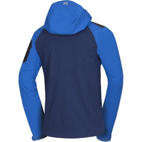 NORTHFINDER BARRETT MEN`S OUTDOOR SOFTSHELL JACKET BLACK ΜΠΛΕ