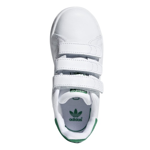 ADIDAS STAN SMITH CF I ΑΣΠΡΟ/ΠΡΑΣΙΝΟ ADIDAS STAN SMITH CF I ΑΣΠΡΟ/ΠΡΑΣΙΝΟ