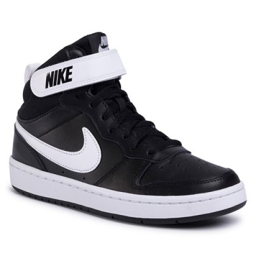 NIKE COURT BOROUGH MID 2  ΜΑΥΡΟ