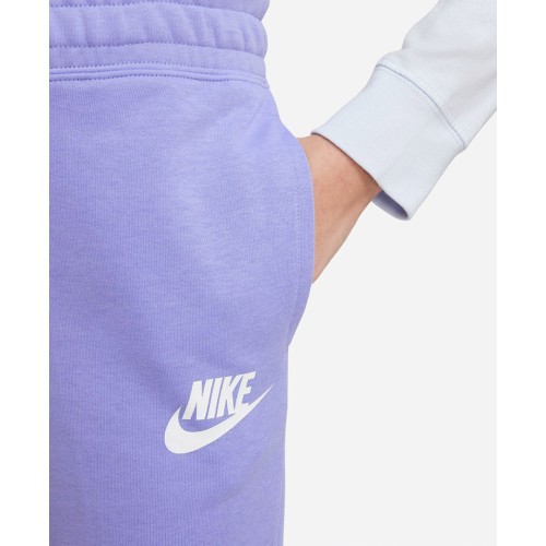 NIKE G NSW CLUB FT HW FTTD PANT LIGHT THISTLE  ΛΙΛΑ