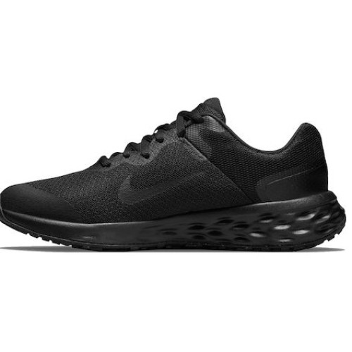 NIKE REVOLUTION 6 NN (GS) ΜΑΥΡΟ