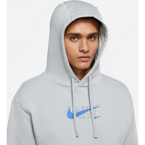 NIKE M NSW HOODIE PO AIR PRNT LT SMOKE ΓΚΡΙ NIKE M NSW HOODIE PO AIR PRNT LT SMOKE ΓΚΡΙ
