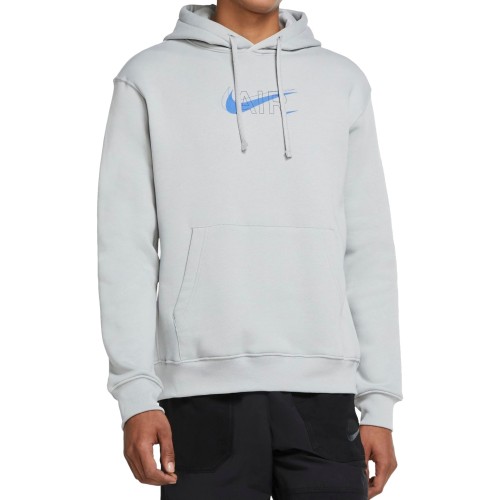 NIKE M NSW HOODIE PO AIR PRNT LT SMOKE ΓΚΡΙ