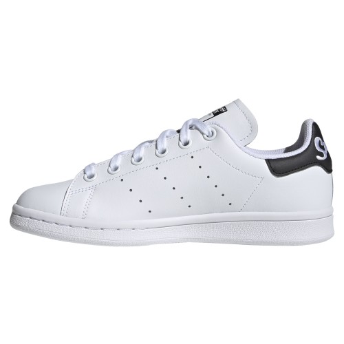 ADIDAS STAN SMITH J ΑΣΠΡΟ/ΜΑΥΡΟ