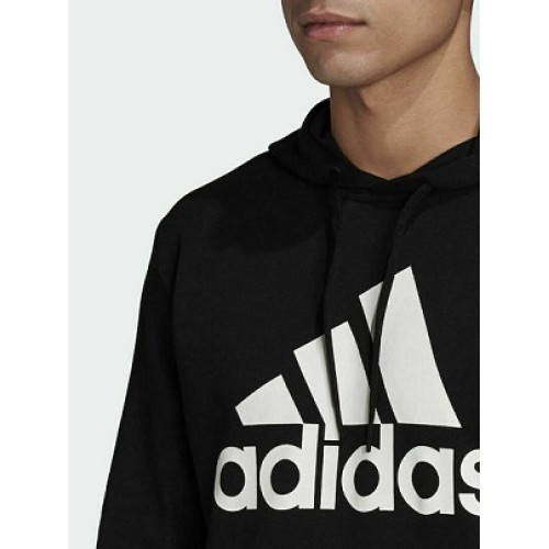 ADIDAS BADGE OF SPORT FRENCH TERRY HOODIE ΜΑΥΡΟ ADIDAS BADGE OF SPORT FRENCH TERRY HOODIE ΜΑΥΡΟ